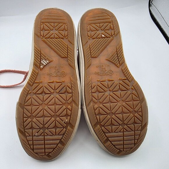 Converse Chuck Taylor All Star Berkshire High Rust Pink Girls Size 2 Shoes - Picture 8 of 13